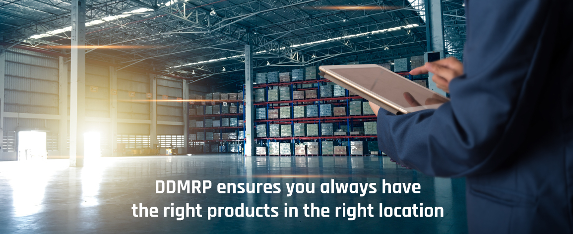 DDMRP ensures you always have the right products in the right location