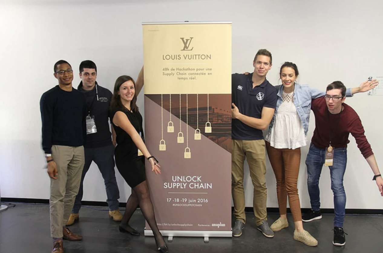 Louis Vuitton's second Hackathon to build a connected luxury supply chain 